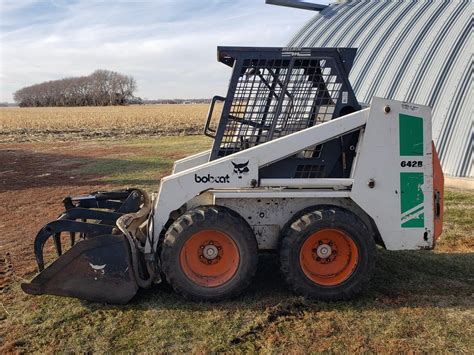 bobcat 642b skid steer tires|bobcat 642b for sale.